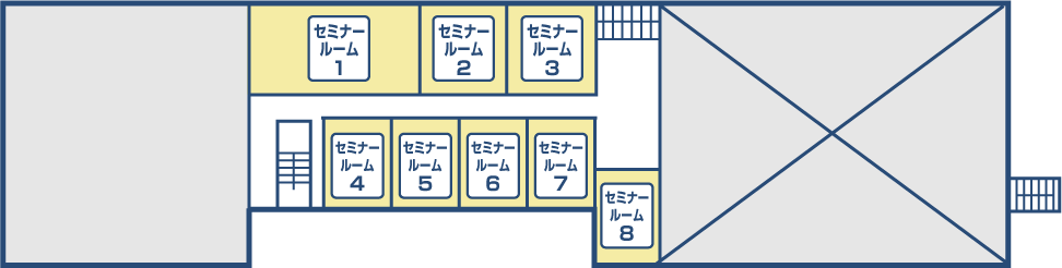 産業振興棟3階見取り図